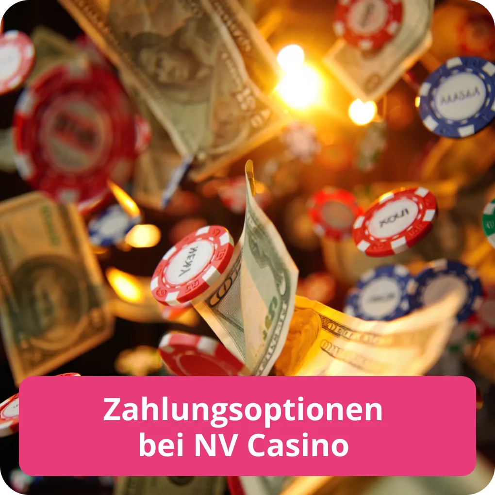 Zahlungsoptionen bei NV Casino